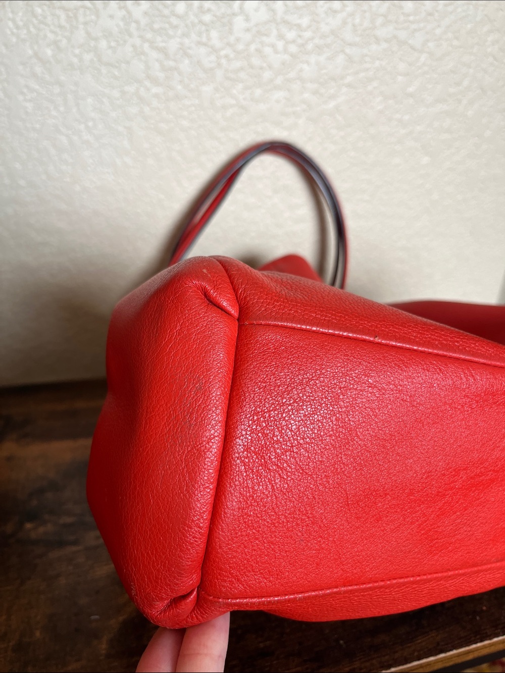Coach Madison Phoebe Pebbled Leather Shoulder Bag - Picture 13 of 16